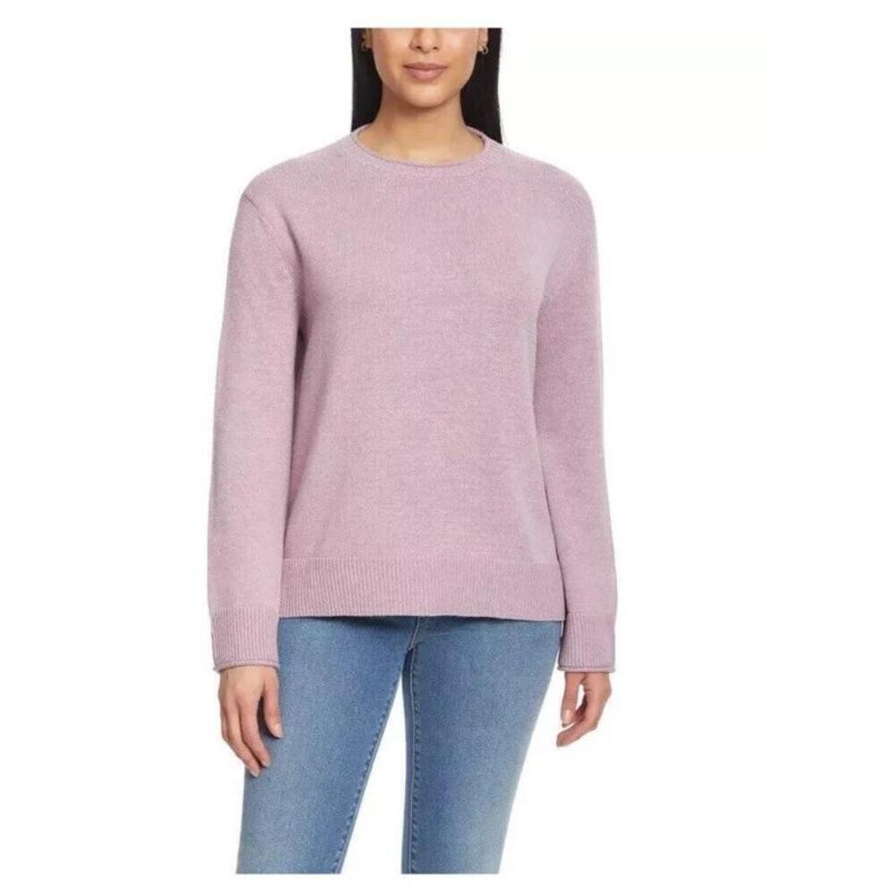 Ella Moss Ladies' Crewneck Sweater, Lavender XL W6